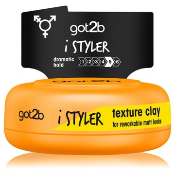 Паста для волос Schwarzkopf Got2b 3x75мл