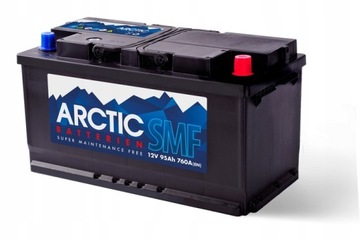 Akumulator samochodowy Arctic 12V 95Ah 760A P+