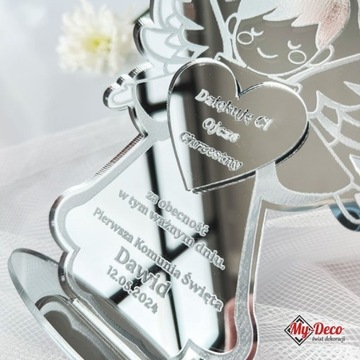 Благодарность крестным, Ангел, Причастие