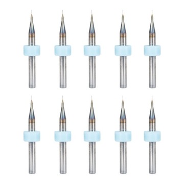Mini wiertło precyzyjne PCB 0,1mm ZESTAW 10 szt.
