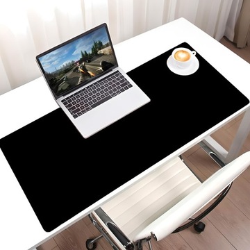 БОЛЬШОЙ КОВРИК ДЛЯ МЫШИ 100x50 ДЛЯ СТОЛ XXL ЧЕРНЫЙ