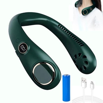 WIATRAK NA SZYJE USB WENTYLATOR Przenośny 2000mAh
