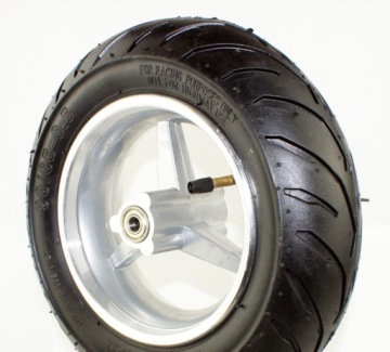 КОМПЛЕКТ ПЕРЕДНИХ КОЛЕС. 90-65-6,5 - КАРМАННЫЙ ВЕЛОСИПЕД - ШИНА + ОБОД