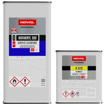 NOVOL 580 Bezbarwny 5L + Utw. Standard