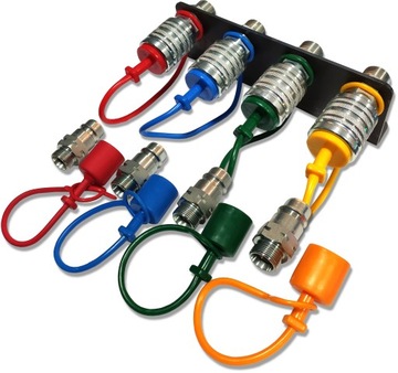 ZESTAW TABLICA + 4x KPL SZYBKOZŁĄCZY EURO M16