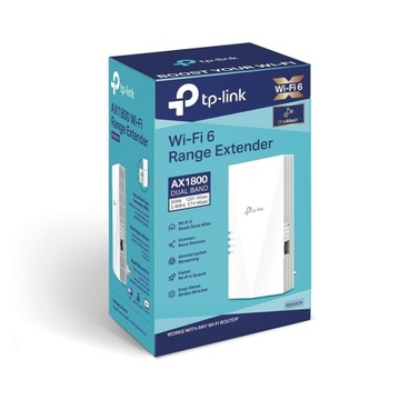 Wzmacniacz sygnału TP-Link RE600X LAN 1800Mb/s