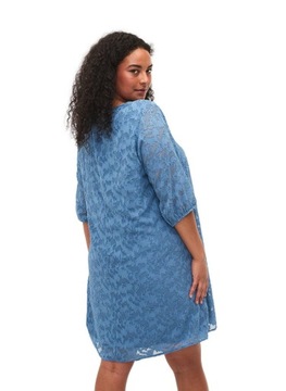 PIĘKNA TUNIKA STRUKTURA PLUS SIZE ZIZZI 836A 44