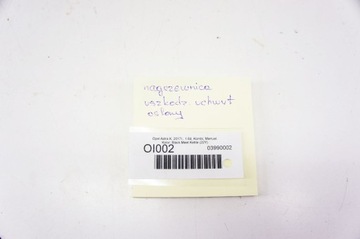OI002 OPEL ASTRA K RADIÁTOR EU 39092768