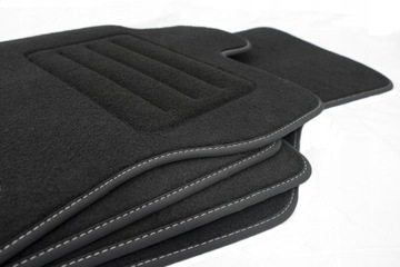 DYWANIKI WELUROWE GRUBE do Audi A4 B8 (08-15)