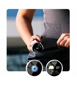 DAMSKI SMARTWATCH ROZMOWY SMART WATCH PRO SMS KROKU PULS EGK PRO EDITION