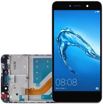 WYŚWIETLACZ Z RAMKA DO HUAWEI Y7 2017 TRT-LX1 L21 LCD ŁATWY MONTAŻ