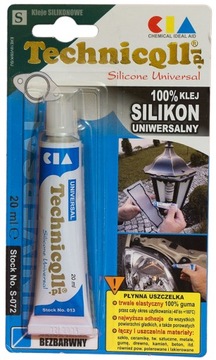 SILIKON UNIWERSALNY BEZBARWNY 20 ML TECHNICQLL