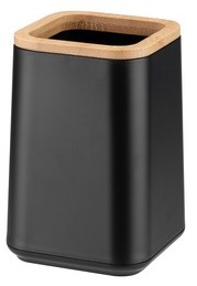 КОМПЛЕКТ ДЛЯ ВАННОЙ ИЗ 3 ПРЕДМЕТОВ MORENO BAMBOO, ЧЕРНЫЙ.