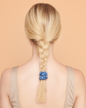 Набор из двух маленьких шелковых резинок размера BABY для волос ALMANIA,