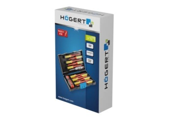 HOGERT Отвёртки - набор 13 шт., изолированные 1000 В HT1S997