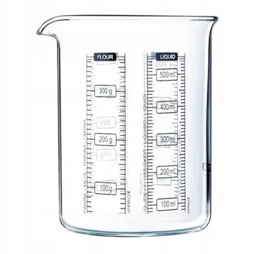 Miarka dzbanek z miarką szklanka 0,5 L Pyrex