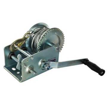 ЛЕБЕДКА, РУЧНАЯ КРУШЕННАЯ ТРОСОВАЯ ЛЕБЕДКА, 1150 кг