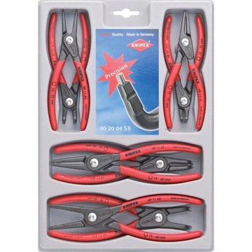 ZESTAW SZCZYPCE PRECYZYJNE DO PIERŚCIENI KNIPEX