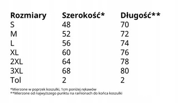 Koszulka męska Policja odblask granatowa Policyjna fruit of the loom XL