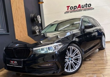 BMW Seria 5 G30-G31 Touring 520d 190KM 2019 BMW Seria 5 2.0D 190KM automat gwarancja FULL LED AUTOMAT navi 2.0, zdjęcie 13