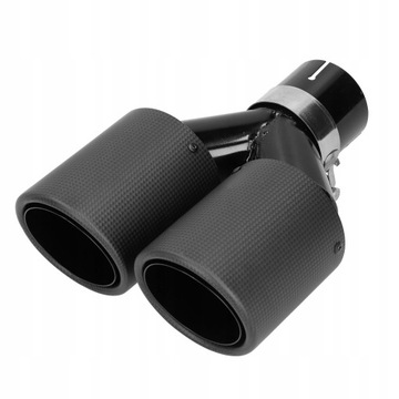 Универсальная двойная выхлопная труба.