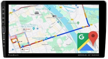 АВТОМОБИЛЬНЫЙ РАДИО 2 DIN ANDROID AUTO CARPLAY RDS WIFI GPS 4 ГБ 9