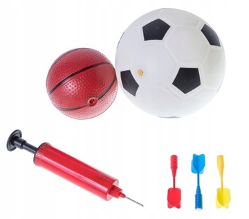 БАСКЕТБОЛЬНЫЙ НАБОР 3в1 ВОРОТКИ ДЛЯ ДАРТСОВ