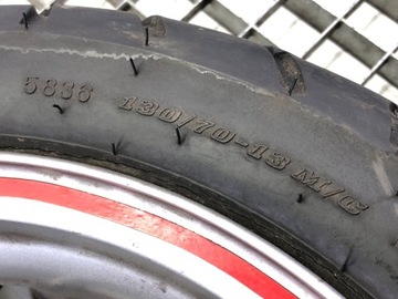 ДИСОК ЗАДНЕГО КОЛЕСА 130/70-13 SUZUKI AN 400 BURGMAN 23kW (33KM) 400CM3 2004 г.