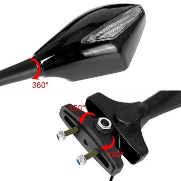 Боковые зеркала для Honda CBR 250 600 1000 RR F3 F4