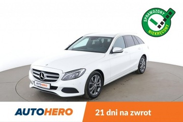 Mercedes Klasa C W205 Kombi 200 184KM 2015 Mercedes C 200 GRATIS! Pakiet Serwisowy o