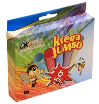 Крейда Для асфальту JUMBO 6 шт.
