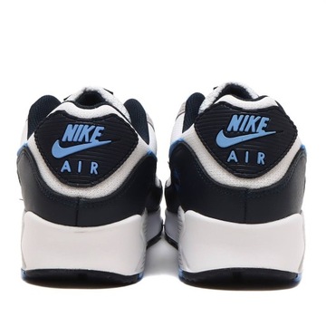 BUTY SPORTOWE MĘSKIE NIKE AIR MAX 90 WHITE UNIVERSITY BLUE DQ4071-101 r 41