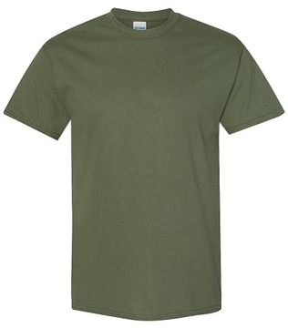 MĘSKA koszulka T-SHIRT WOJSKOWA zieleń KHAKI