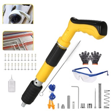 5-ШЕСТРУСНЫЙ ГВОЗДЕЛЬНЫЙ ПИСТОЛЕТ СИЛЬНАЯ СИЛА ПРОНИКНОВЕНИЯ ДЛЯ УСТАНОВКИ ДВЕРНЫХ ОКОН