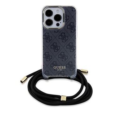 Etui GUESS 4G Crossbody pokrowiec + Sznurek na szyje do iPhone 15 Pro Max