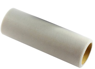 TIUL na Rolce 15 cm x 9 m ŚREDNIO SZARY |42|