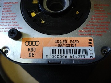 Кожаный руль S-Line 4A0419091BB Audi A4 B5 Lift 99-01 A6 C4 94-97