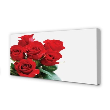 Foto-obraz grafika na płótnie Bukiet róż 100x50 cm
