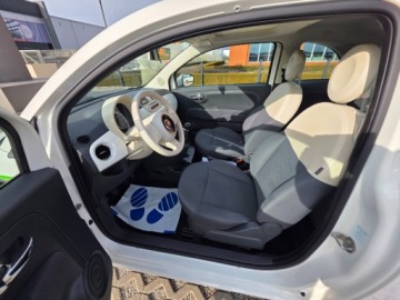 Fiat 500 II Seria 1 1.2 69KM 2011 Fiat 500 1.2 69Ps Panorama POLSKORY Alu Bialy Gwarancja 1.2 Benzyna, zdjęcie 9