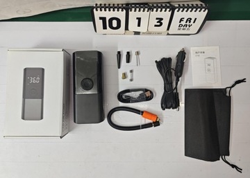 ПОРТАТИВНЫЙ АВТОМОБИЛЬНЫЙ КОМПРЕССОР ЖК-ЭЛЕКТРИЧЕСКИЙ АККУМУЛЯТОР POWERBANK LED