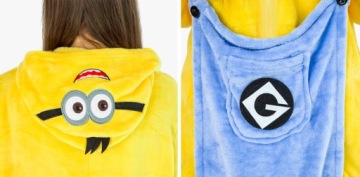 КОСТЮМ КИГУРУМИ ONE-SIE ЦЕЛЬНЫЙ РОЖДЕСТВЕНСКИЙ ПИЖАМЫ МИНЬОН ТЕПЛЫЙ XL