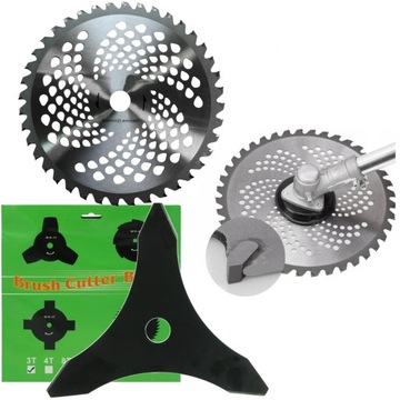 TARCZA NÓŻ PIŁA WIDIOWA DO KOSY SPALINOWEJ TRÓJZĄB