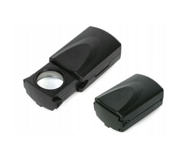 LUPA KIESZONKOWA ROZSUWANA 30X PODŚWIETLENIE LED