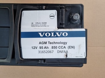 Original Volvo Autobatterie 12V 95Ah 850A 31652067