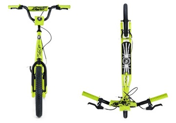 СКУТЕР RUNKIE - БОЛЬШИЕ НАДУВАННЫЕ КОЛЕСА 2 x 40 см