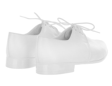 ОЧЕНЬ БЕЛЫЕ ТУФЛИ ДЛЯ ПРИЧАСАНИЯ ДЛЯ МАЛЬЧИКОВ, размер PL 37