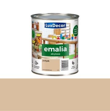 Emalia Luxdecor POŁYSK 0,75l BURZA PIASKOWA