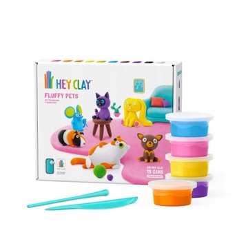 Hey Clay Puchate zwierzaki