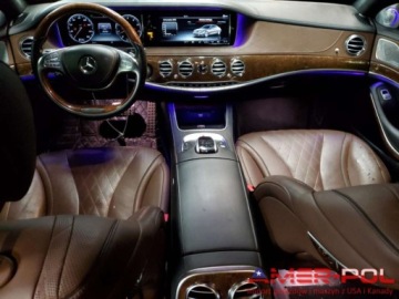 Mercedes Klasa S W222 2017 Mercedes-Benz Klasa S _s550_Long_4matic 4.6 Benzyna 449KM, zdjęcie 6