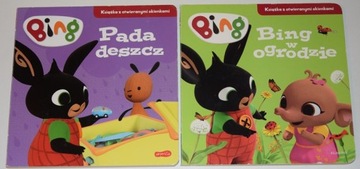 BING, PADA DESZCZ + BING W OGRODZIE